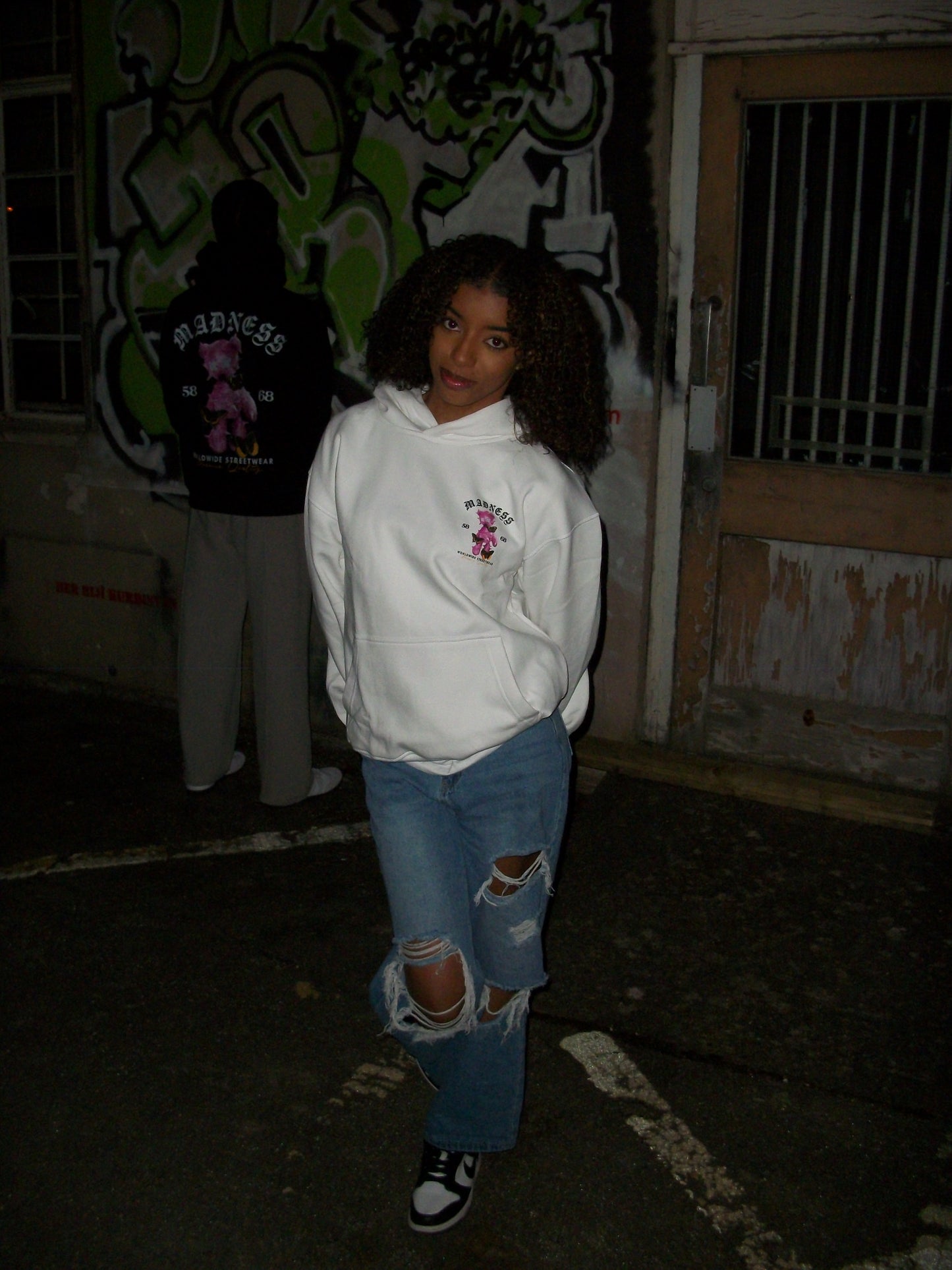 Grandeur Hoodie 'Pearly White'