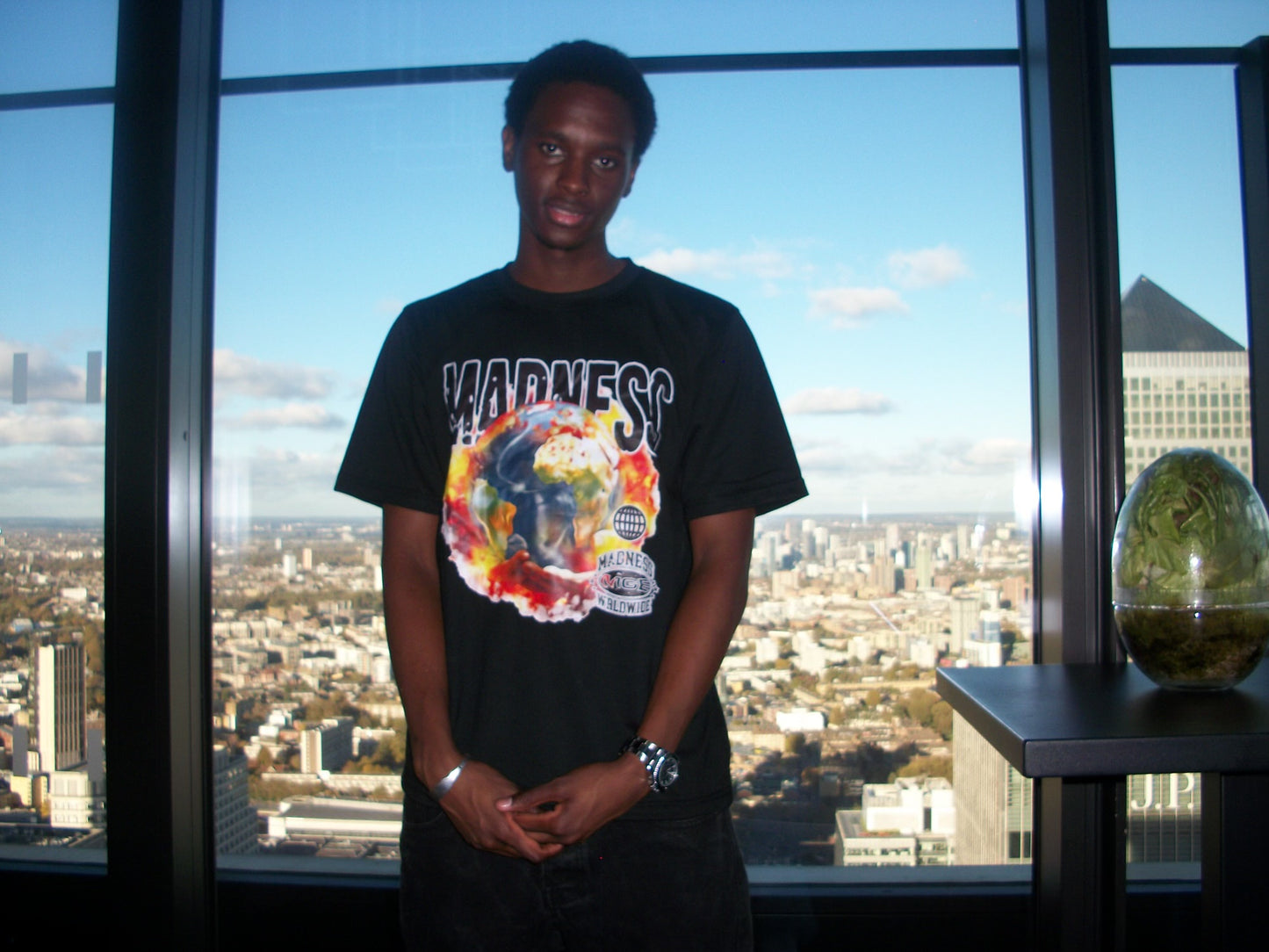 WRLD IS YOURS TEE 'BLACKOUT'