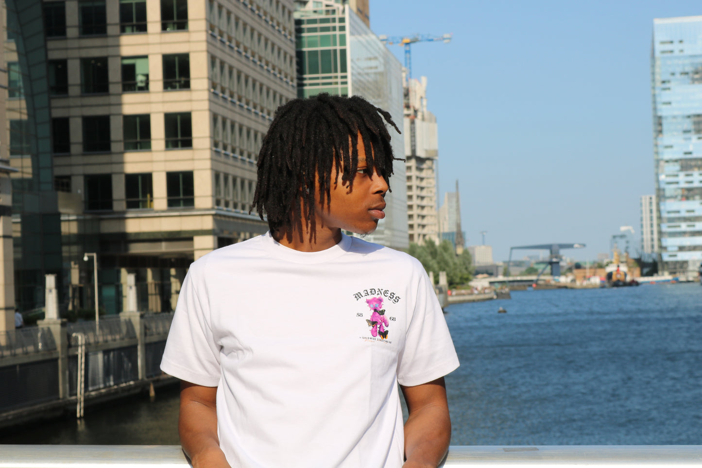 Grandeur Tee - Pearly White