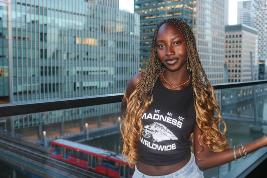 Madness Crop Top 'Blackout'