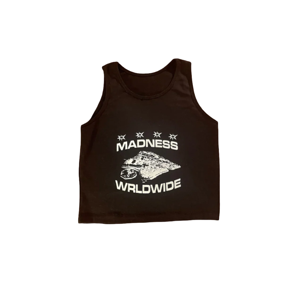 Madness Crop Top 'Blackout'