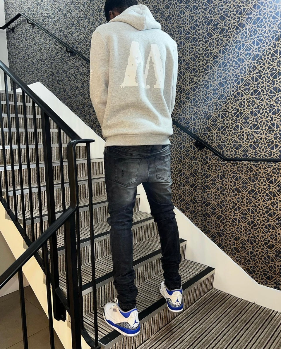 Homeland Hoodie - Grey Marl