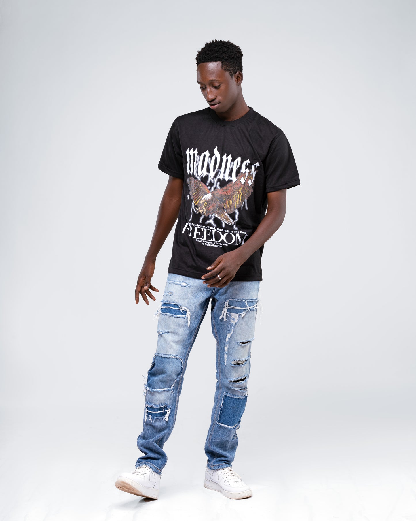 Madness Tee - Blackout