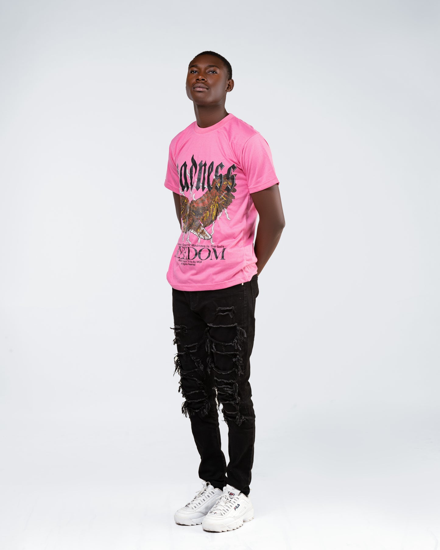 Madness Tee - Pink