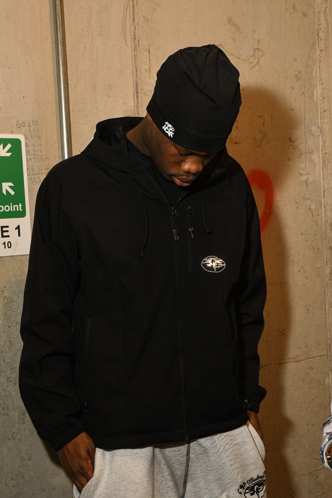 Madness Waterproof Shell Jacket (Blackout)