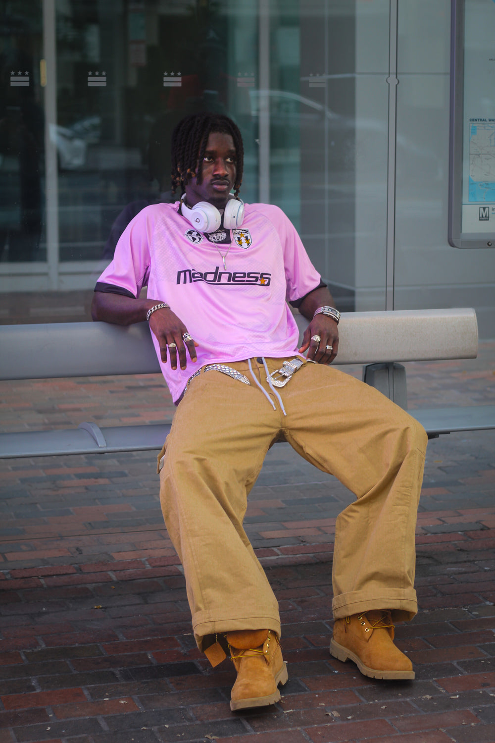 MADNESS RETRO JERSEY PINK