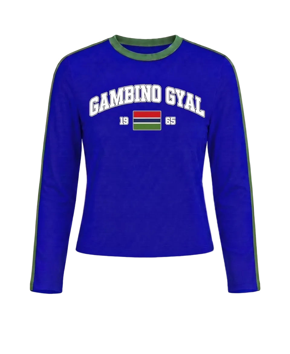 Gambino Gyal Long-Sleeve (Blue)