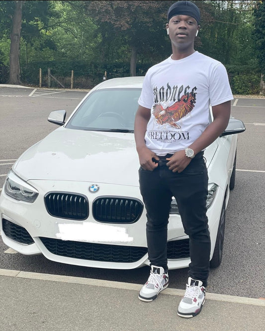 Madness Tee - Pearly White