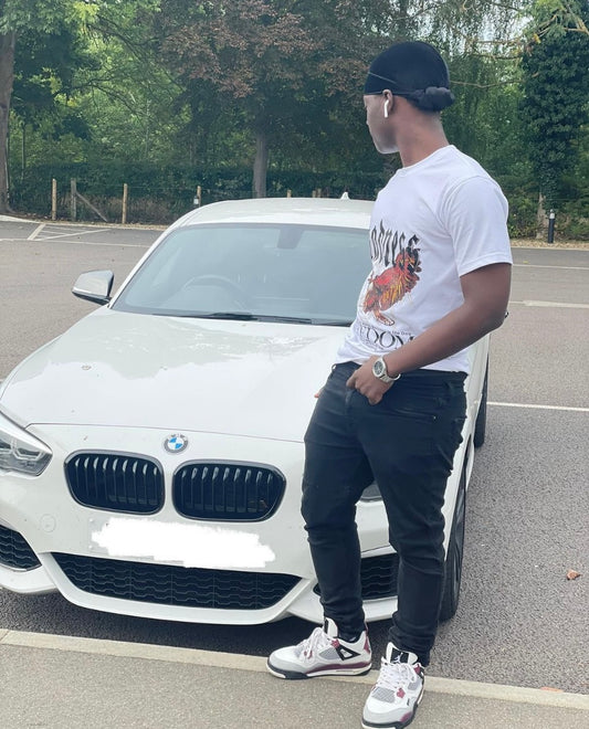 Madness Tee - Pearly White