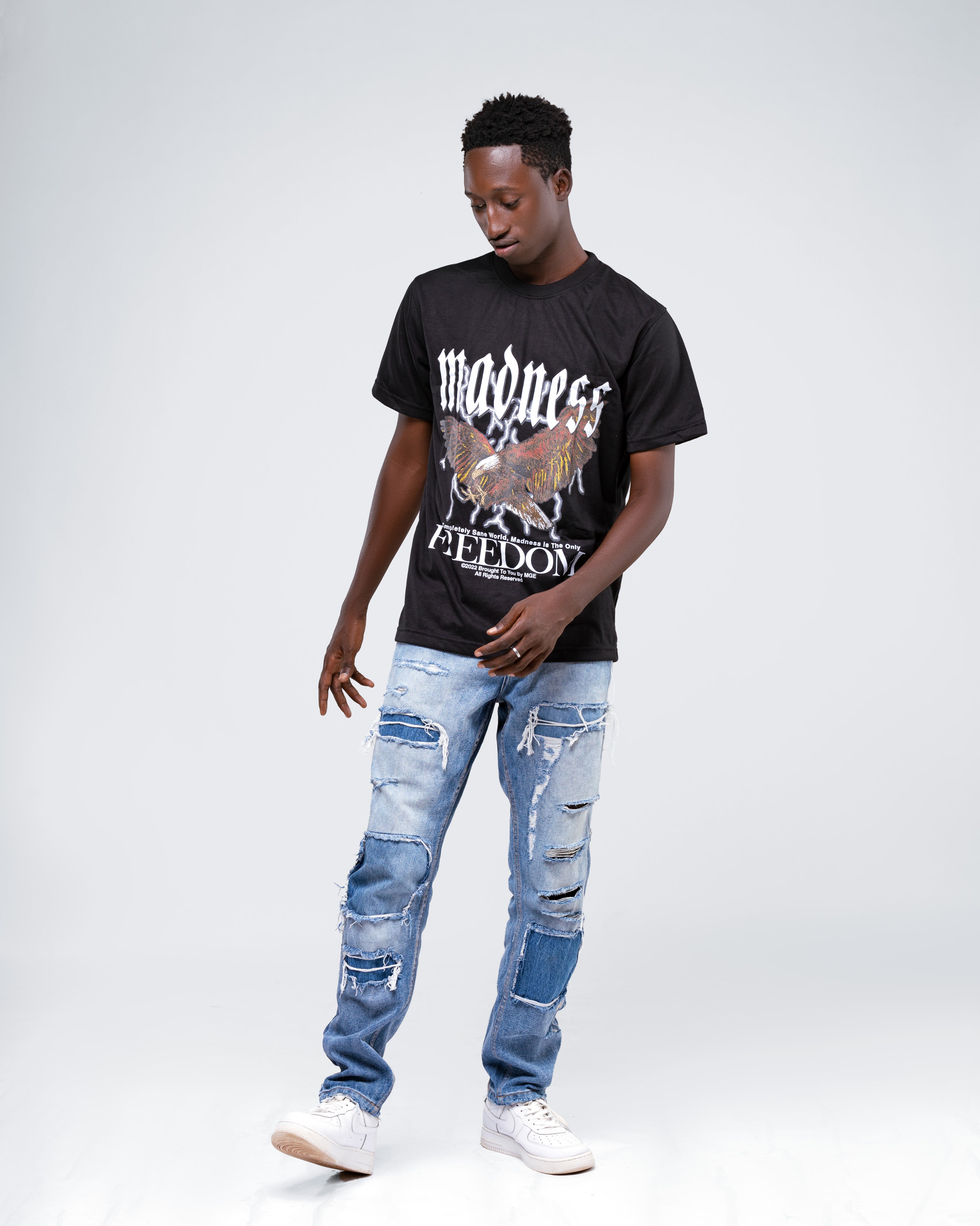 Madness Tee - Blackout