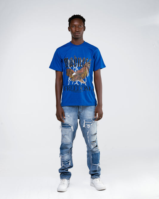 Madness Tee - Royal Blue