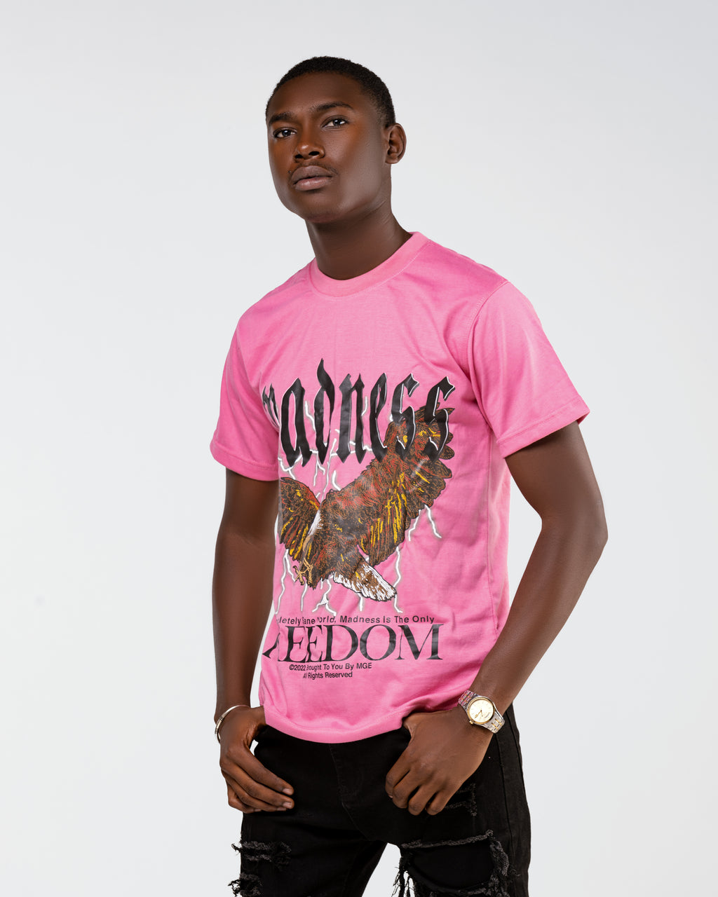 Madness Tee - Pink