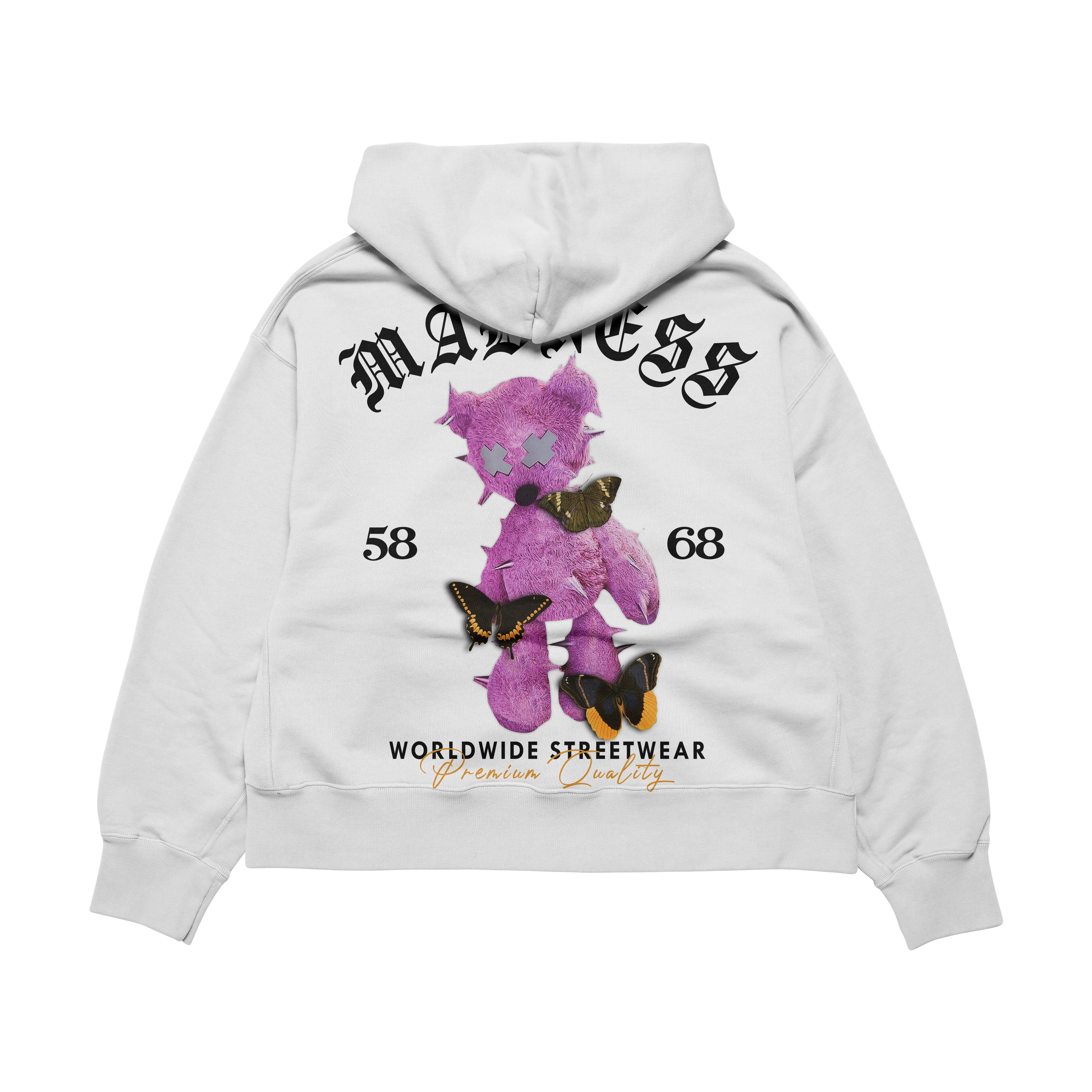 Grandeur Hoodie 'Pearly White'